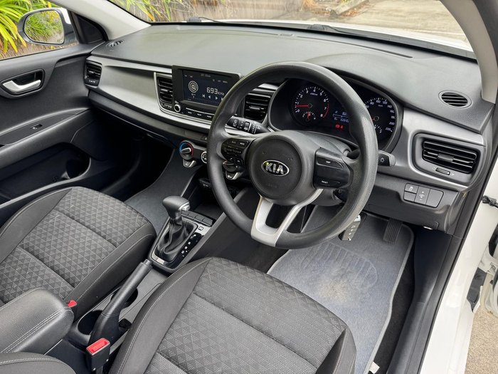 2017 Kia Rio S YB MY17 Clear White
