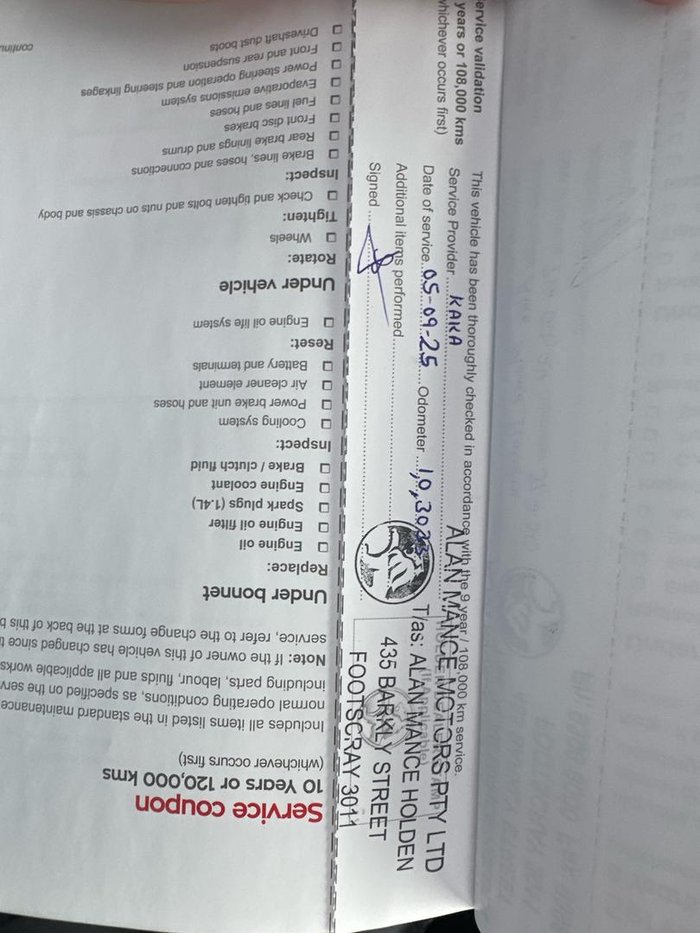 2018 Holden Trax LTZ