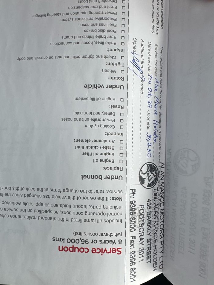 2018 Holden Trax LTZ