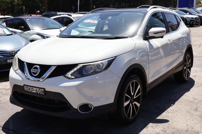 2016 Nissan QASHQAI Ti J11 Ivory Pearl