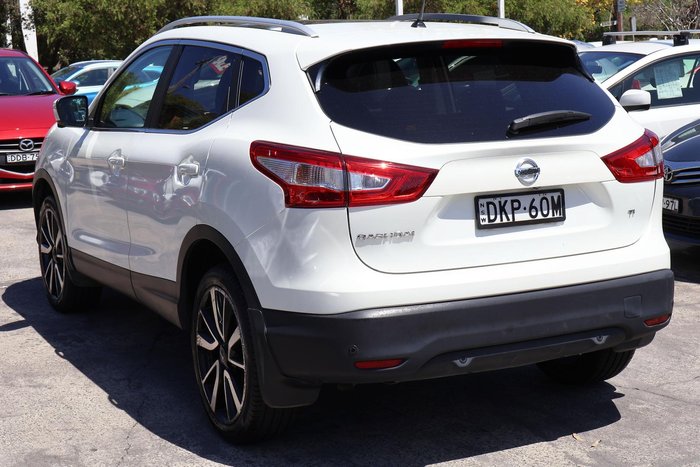 2016 Nissan QASHQAI Ti J11 Ivory Pearl