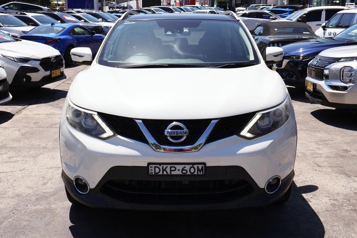 2016 Nissan QASHQAI Ti J11 Ivory Pearl