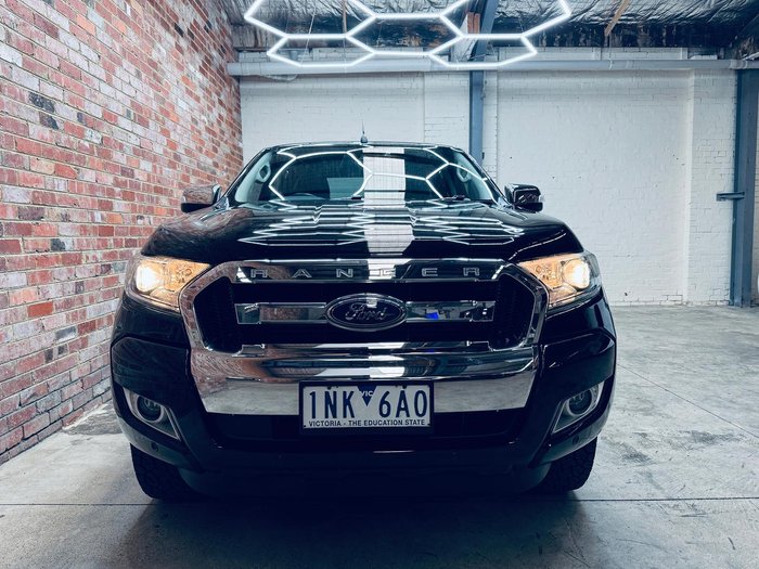 2018 Ford Ranger XLT Hi-Rider PX MkII MY18 4x2 Shadow Black