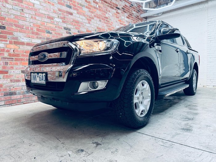 2018 Ford Ranger XLT Hi-Rider PX MkII MY18 4x2 Shadow Black