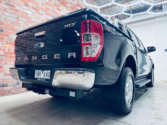 2018 Ford Ranger XLT Hi-Rider PX MkII MY18 4x2 Shadow Black