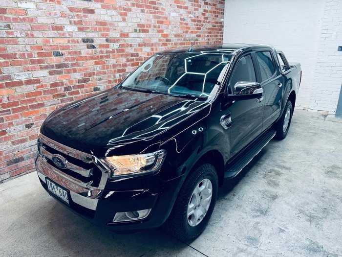 2018 Ford Ranger XLT Hi-Rider PX MkII MY18 4x2 Shadow Black