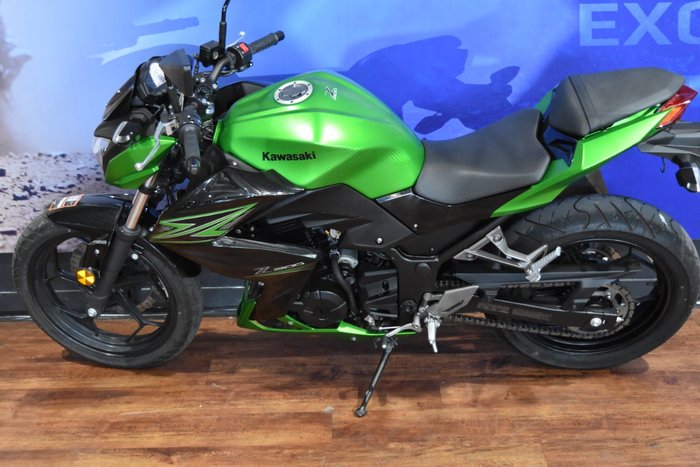 2015 Kawasaki Z300 ABS Green