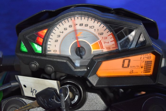 2015 Kawasaki Z300 ABS Green