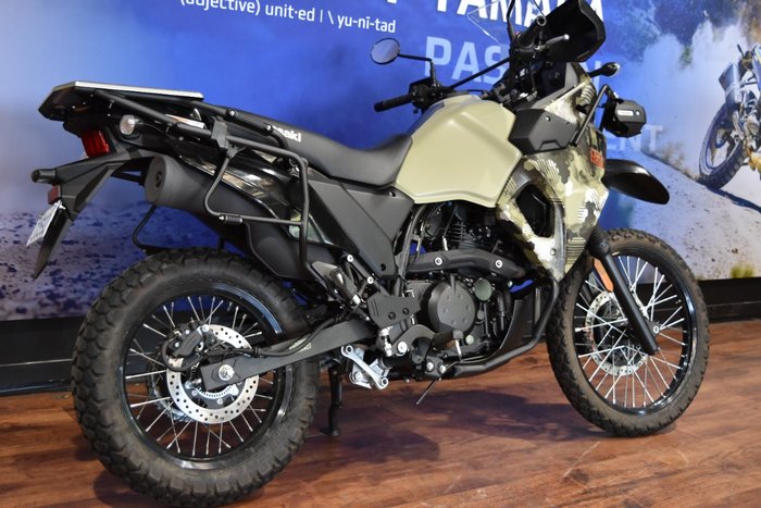 2025 Kawasaki KLR650 (KL650) Camo/Green