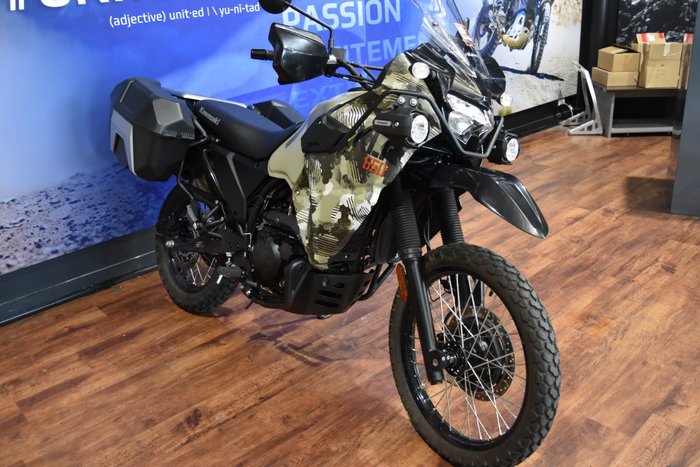 2025 Kawasaki KLR650 (KL650) Camo/Green