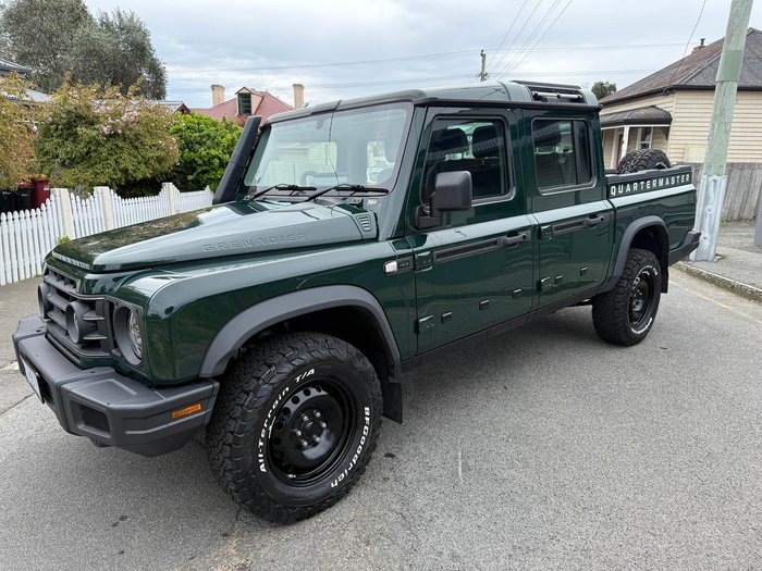 2024 INEOS Grenadier Quartermaster Trialmaster Edition MY24 4X4 Dual Range Sela Green