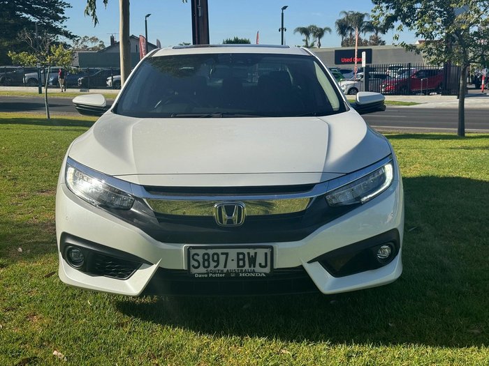 2018 Honda Civic VTi-LX 10th Gen MY18 White Orchid