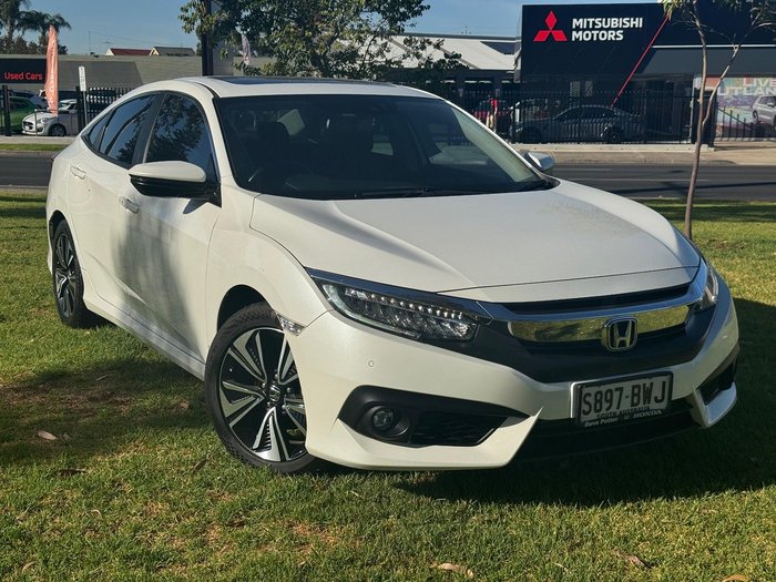 2018 Honda Civic VTi-LX 10th Gen MY18 White Orchid