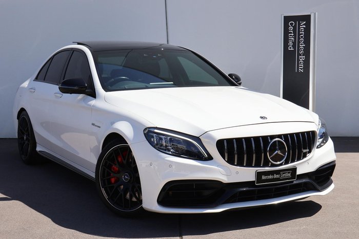 2021 Mercedes-Benz C-Class C63 AMG S W205 Polar White