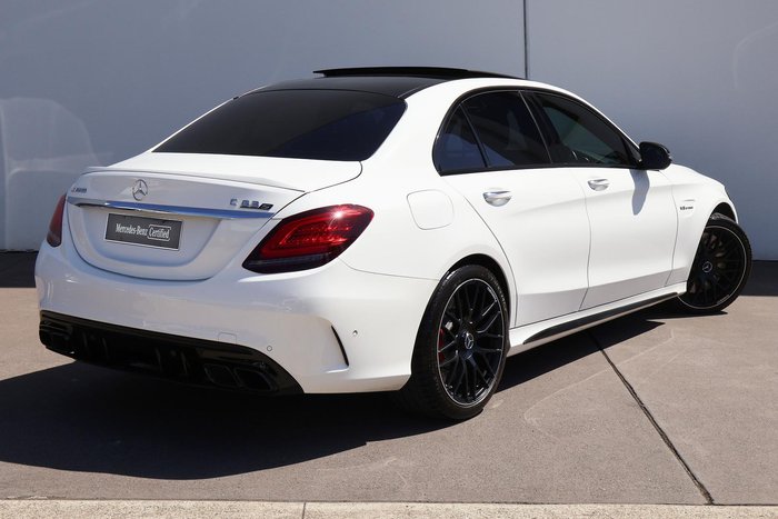 2021 Mercedes-Benz C-Class C63 AMG S W205 Polar White