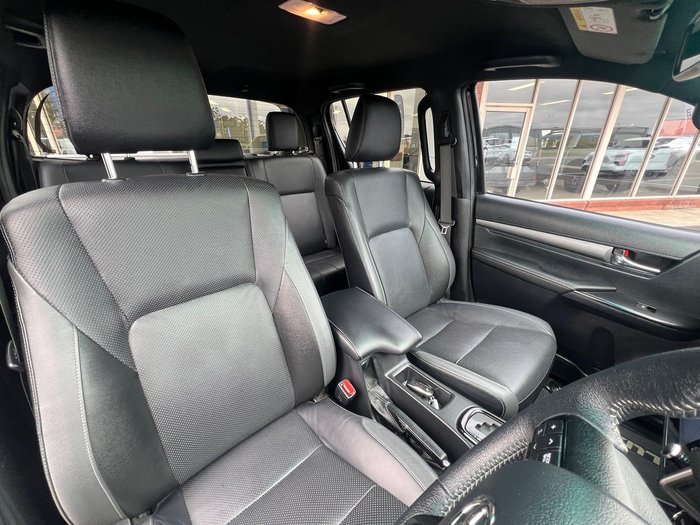 2022 Toyota Hilux Rogue GUN126R 4X4 Dual Range Eclipse Black