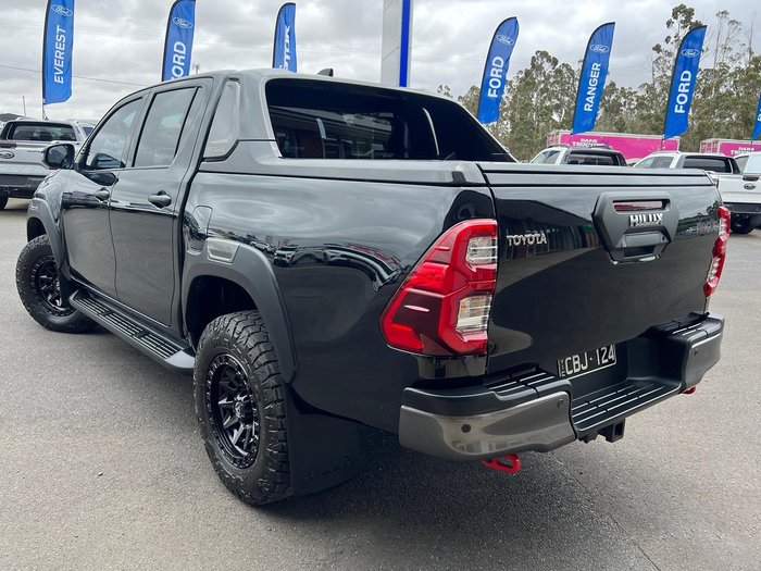 2022 Toyota Hilux Rogue GUN126R 4X4 Dual Range Eclipse Black