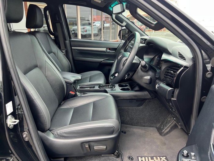 2022 Toyota Hilux Rogue GUN126R 4X4 Dual Range Eclipse Black