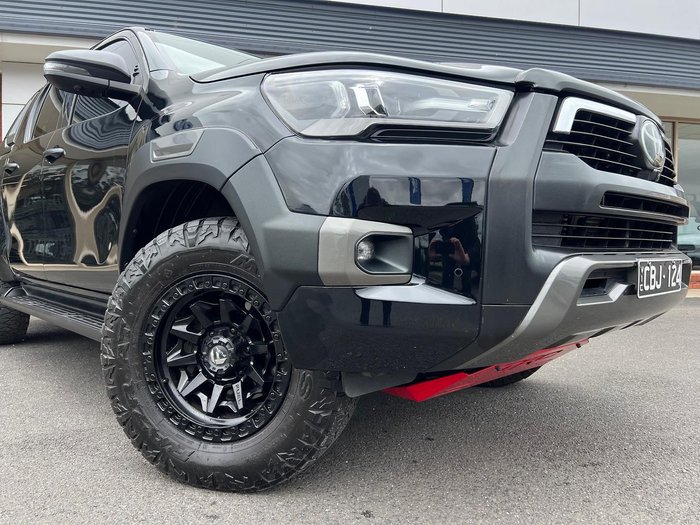 2022 Toyota Hilux Rogue GUN126R 4X4 Dual Range Eclipse Black