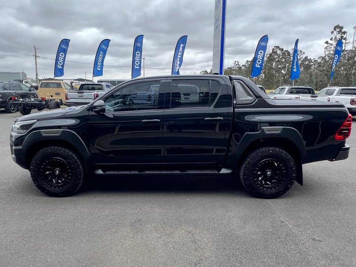2022 Toyota Hilux Rogue GUN126R 4X4 Dual Range Eclipse Black