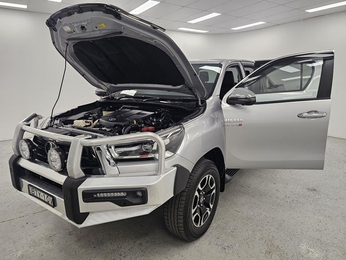 2023 Toyota Hilux SR5 GUN126R 4X4 Dual Range Silver Sky