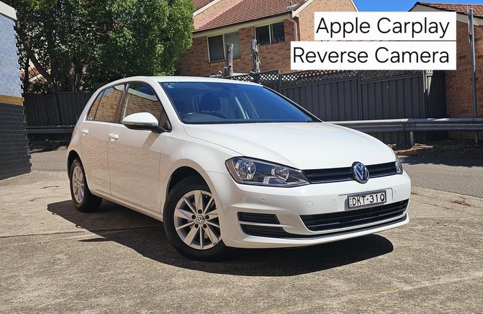 2016 Volkswagen Golf 92TSI Trendline 7 MY17 Pure White