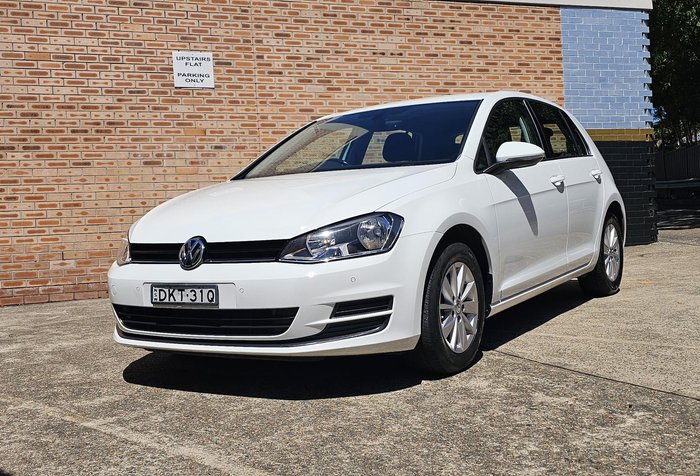 2016 Volkswagen Golf 92TSI Trendline 7 MY17 Pure White