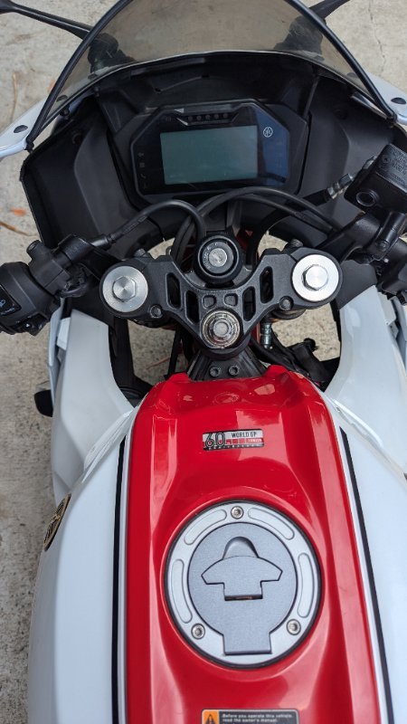 2023 Yamaha YZF-R15M White