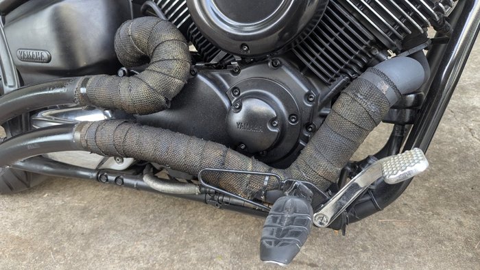 2005 Yamaha XVS1100 V-STAR CUSTOM Black