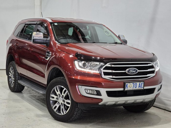 2019 Ford Everest Trend UA II MY19 4X4 Dual Range Maroon