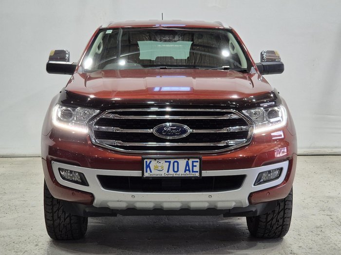 2019 Ford Everest Trend UA II MY19 4X4 Dual Range Maroon