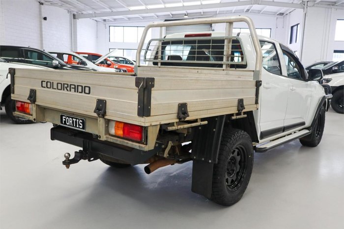 2018 Holden Colorado LS RG MY19 4X4 Dual Range Summit White