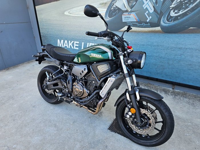 2016 Yamaha XSR700 Green