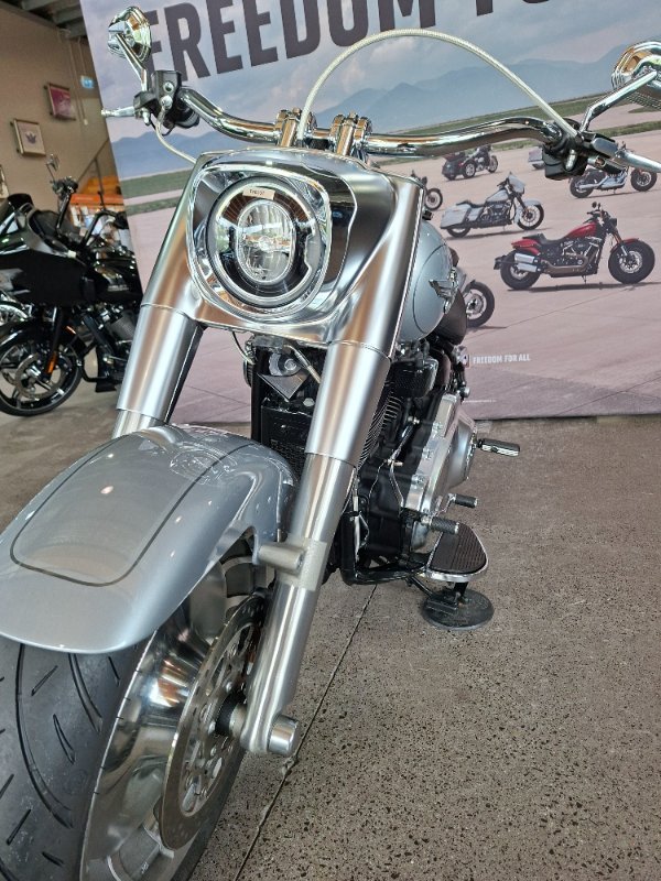 2020 Harley-davidson FLFBS FAT BOY (114) Barracuda Silver Denim/Black D