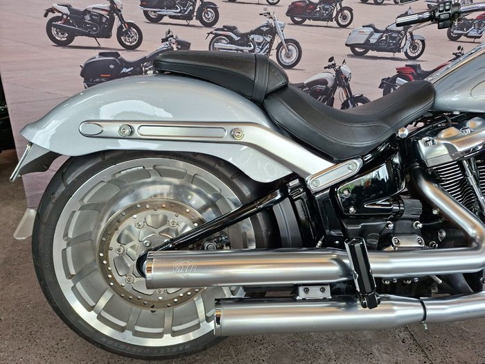 2020 Harley-davidson FLFBS FAT BOY (114) Barracuda Silver Denim/Black D