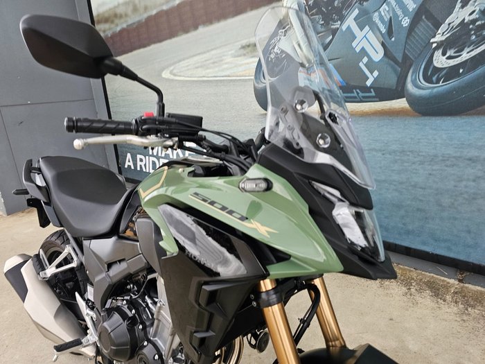 2022 Honda CB500XA (NX500) Green