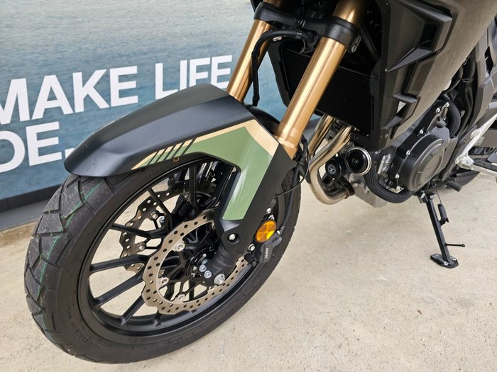 2022 Honda CB500XA (NX500) Green