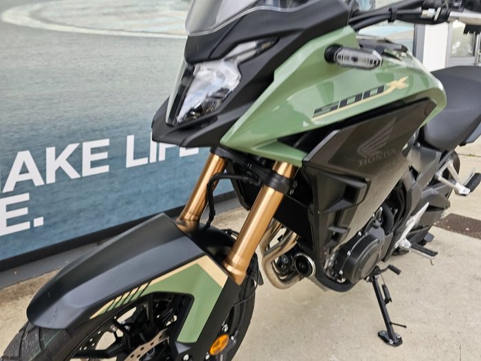2022 Honda CB500XA (NX500) Green