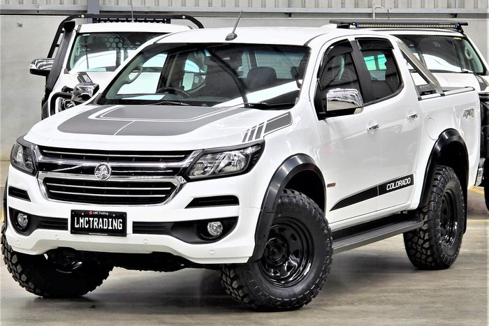 2017 Holden Colorado LTZ RG MY18 4X4 Dual Range Summit White