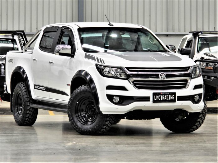 2017 Holden Colorado LTZ RG MY18 4X4 Dual Range Summit White