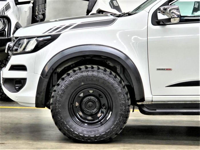 2017 Holden Colorado LTZ RG MY18 4X4 Dual Range Summit White