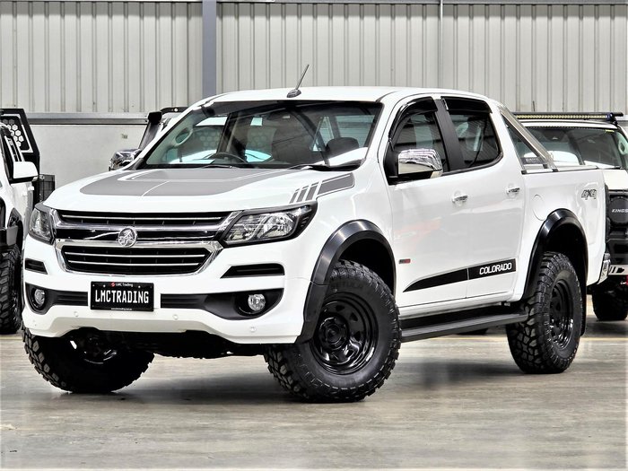 2017 Holden Colorado LTZ RG MY18 4X4 Dual Range Summit White