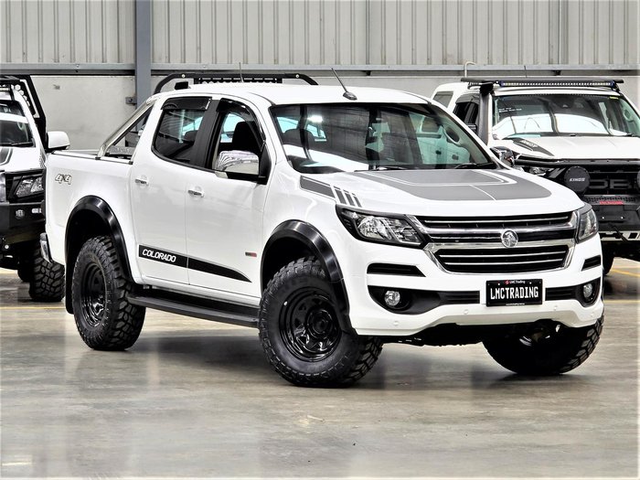 2017 Holden Colorado LTZ RG MY18 4X4 Dual Range Summit White