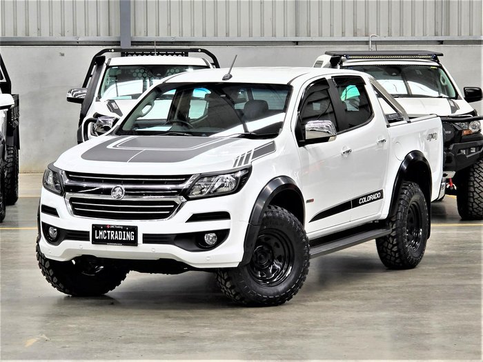 2017 Holden Colorado LTZ RG MY18 4X4 Dual Range Summit White