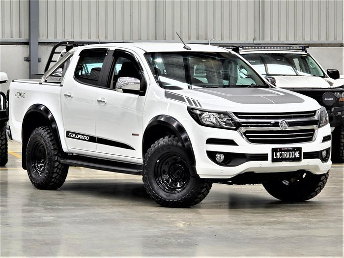 2017 Holden Colorado LTZ RG MY18 4X4 Dual Range Summit White
