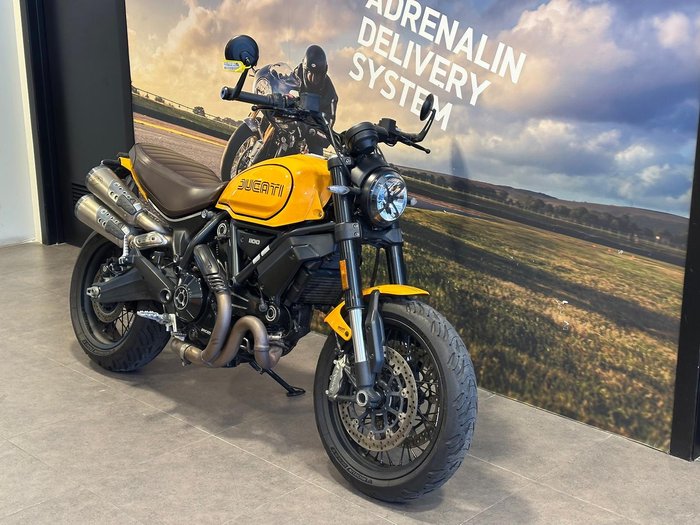 2022 Ducati Scrambler 1100 Tribute Pro Scrambler Yellow