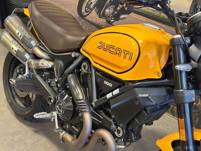 2022 Ducati Scrambler 1100 Tribute Pro Scrambler Yellow