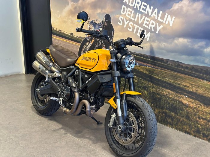 2022 Ducati Scrambler 1100 Tribute Pro Scrambler Yellow
