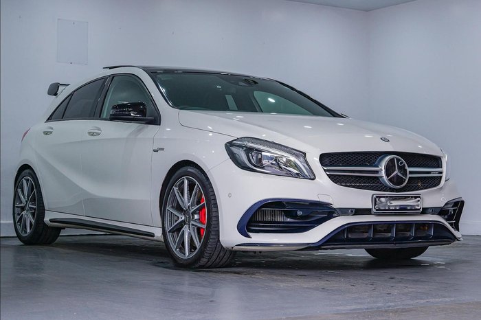 2016 Mercedes-Benz A-Class A45 AMG W176 Four Wheel Drive Cirrus White