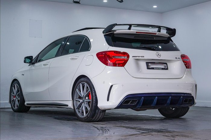 2016 Mercedes-Benz A-Class A45 AMG W176 Four Wheel Drive Cirrus White